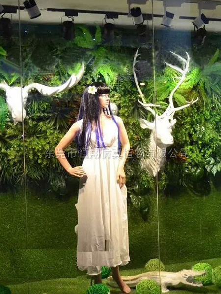 橱窗仿真植物墙