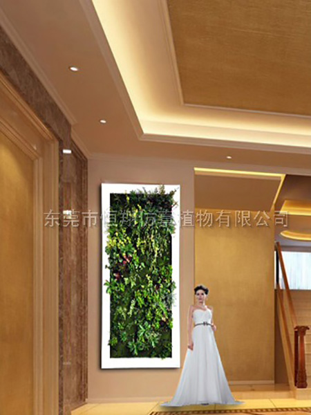室内精品仿真植物墙