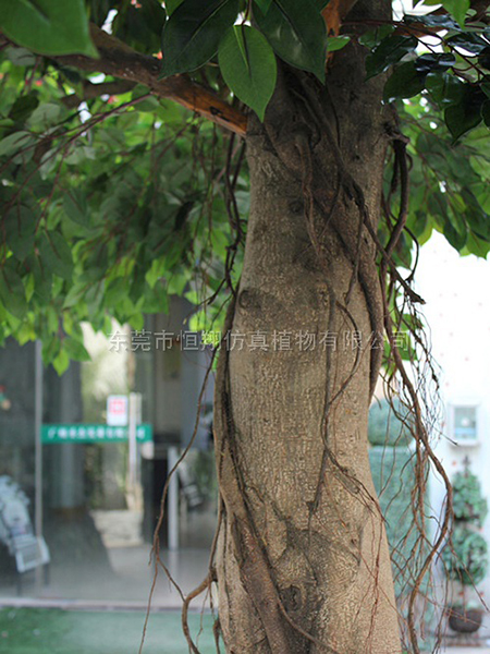 仿真榕树杆细节