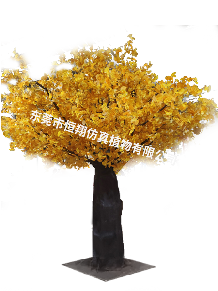 Simulated Ginkgo Tree