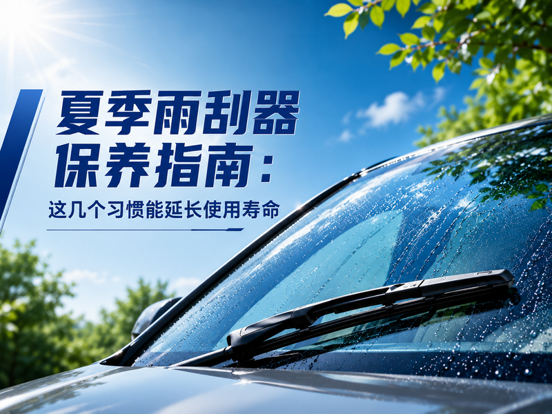 夏季雨刮器保养指南：这几个习惯能延长使用寿命