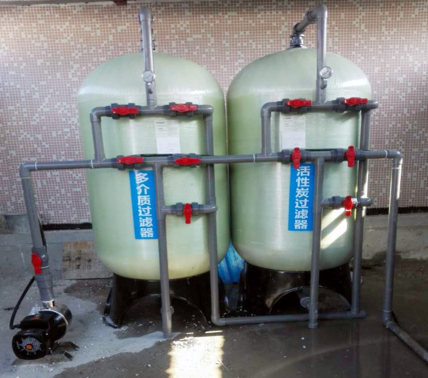 10T/H河水净水设...