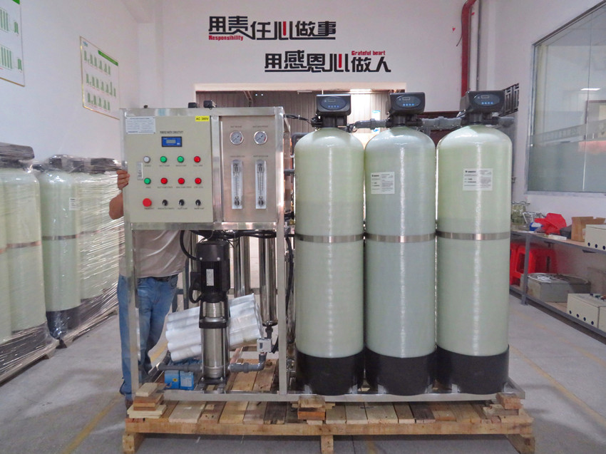 1t/h工业纯水设备...