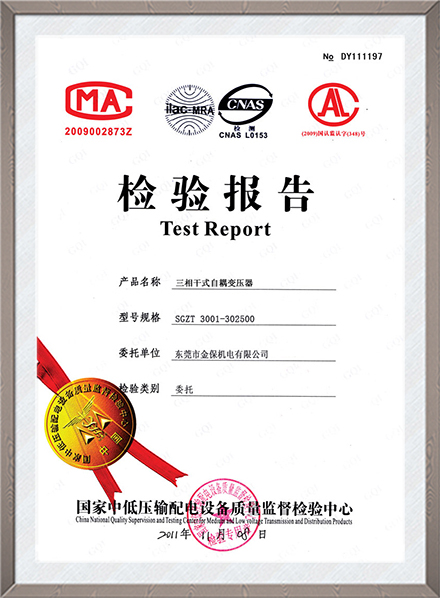SGZT检验报告