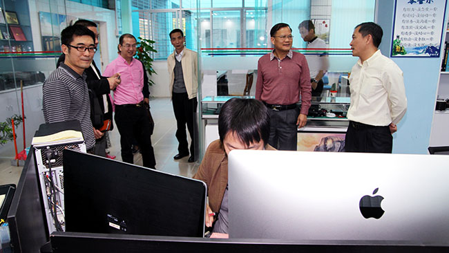 广东电视台莅临指导