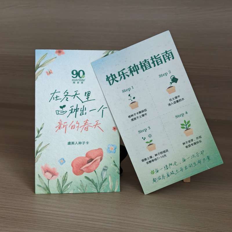 疯狂的种子：一张可以重生的种子纸