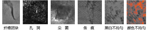 无纺布缺陷