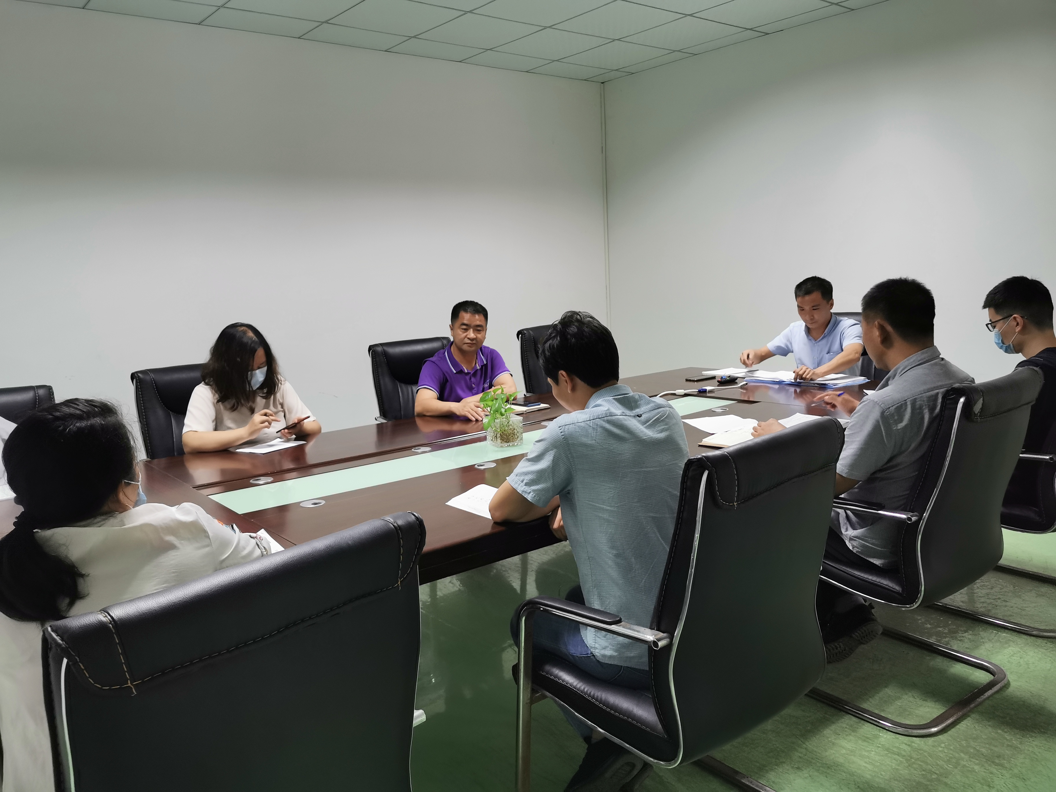 ​自检互检，确保设备零缺点