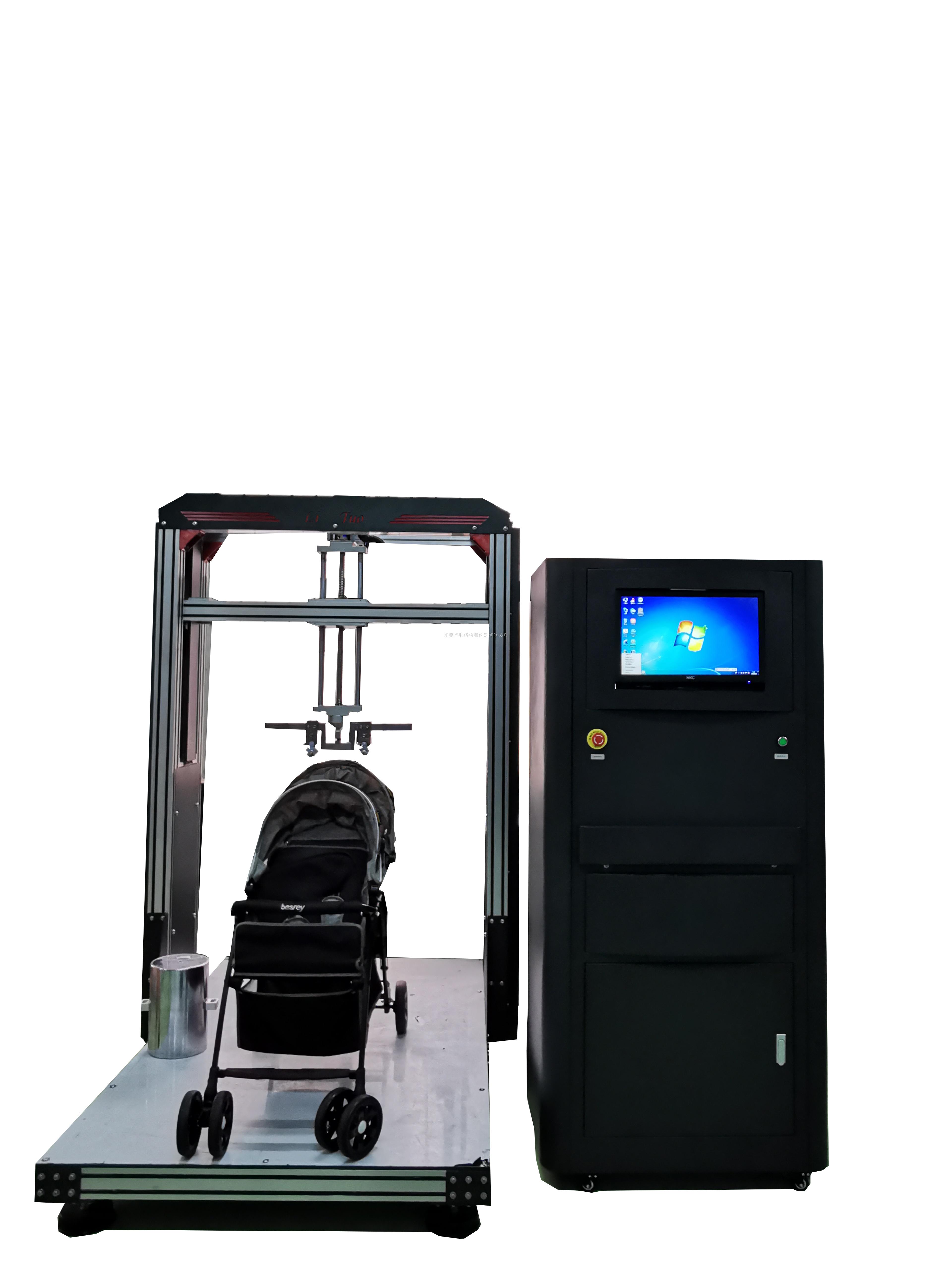 ​出货一台婴儿车举起下压试验机