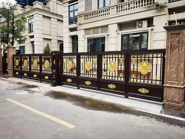 庭园铝艺大门生产