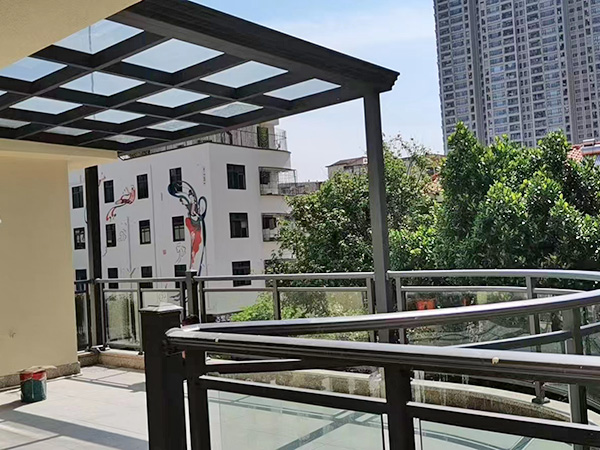 别墅铝艺阳台栏杆