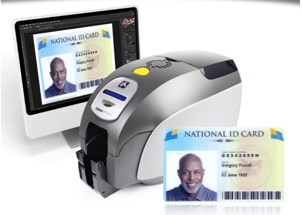 斑马证卡打印机