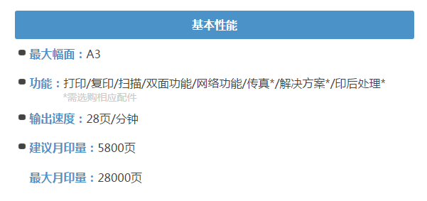 柯美287复印机租赁