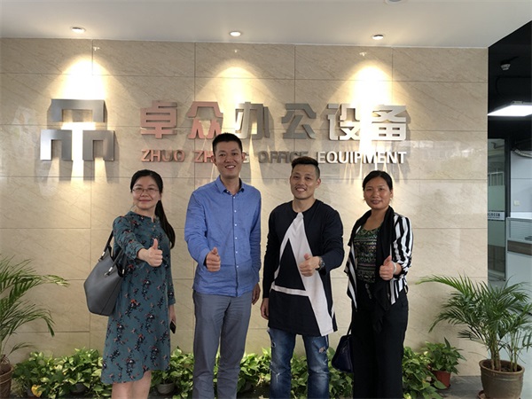 工厂人员来我司实地考察合影