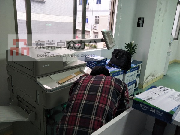 技术安装调试佳能机器