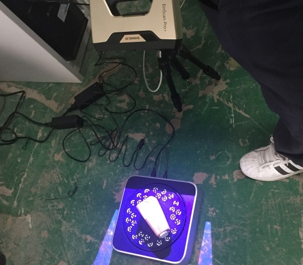 3D扫描仪安装现场