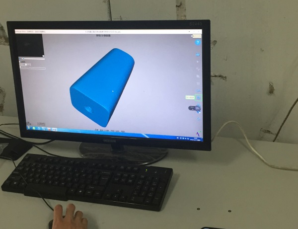 3D扫描仪安装调试图