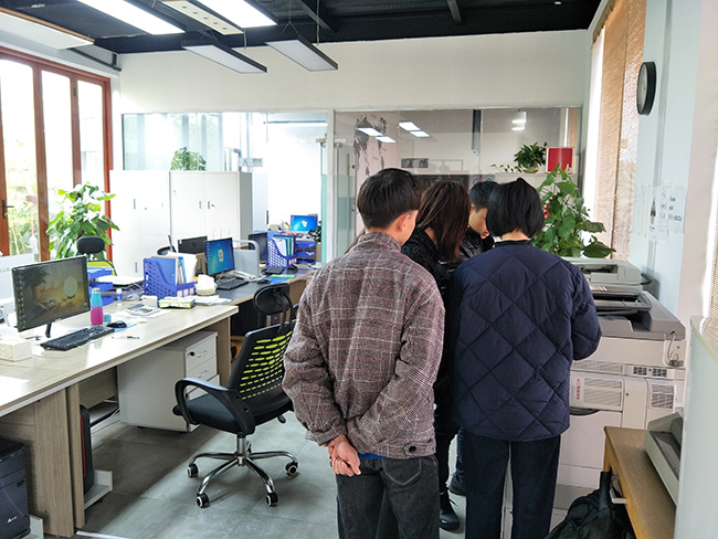 技术同事安装调试讲解