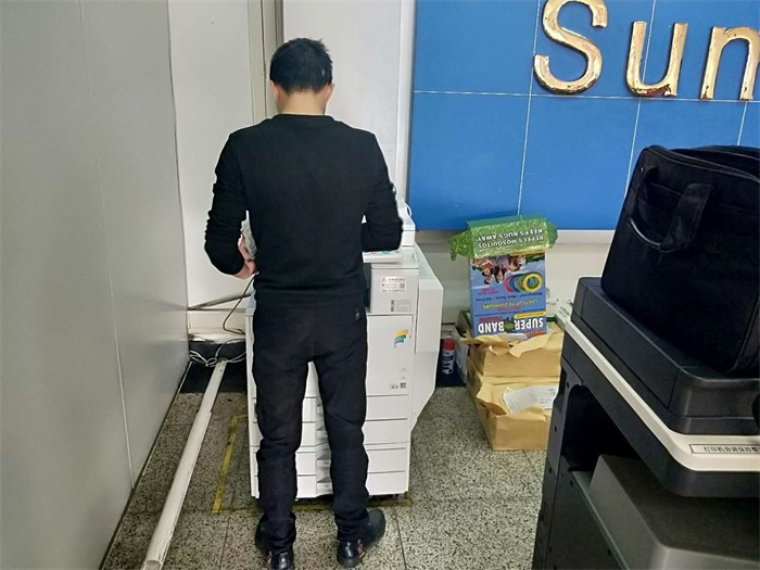 理光MPC3501现场图