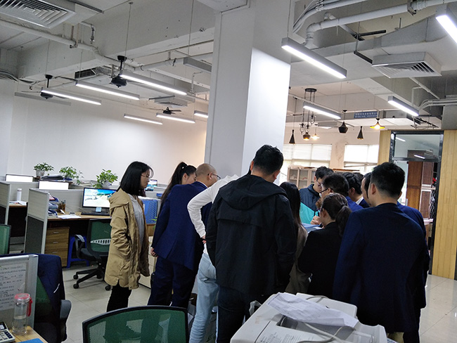 东莞复印机租赁客户现场