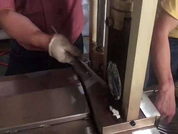 双流道模头换网