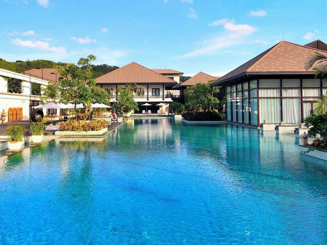 度假村水景建造