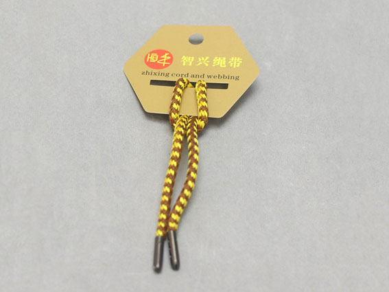 精美双色编织绳