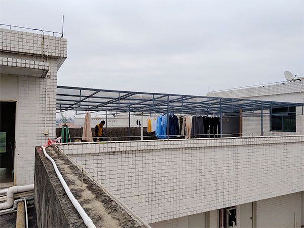 雨棚钢结构工程