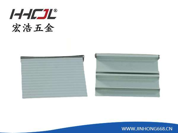 波纹铝踢脚板-75H