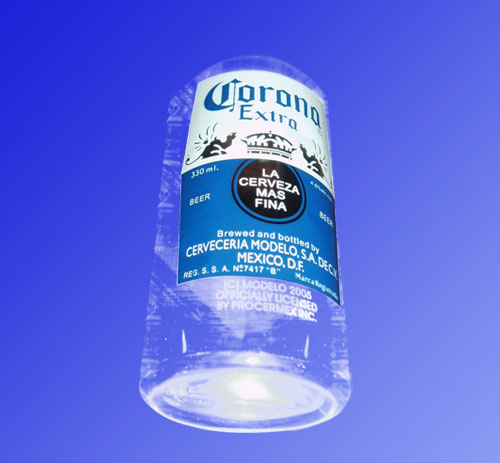 Blow moulding bottle