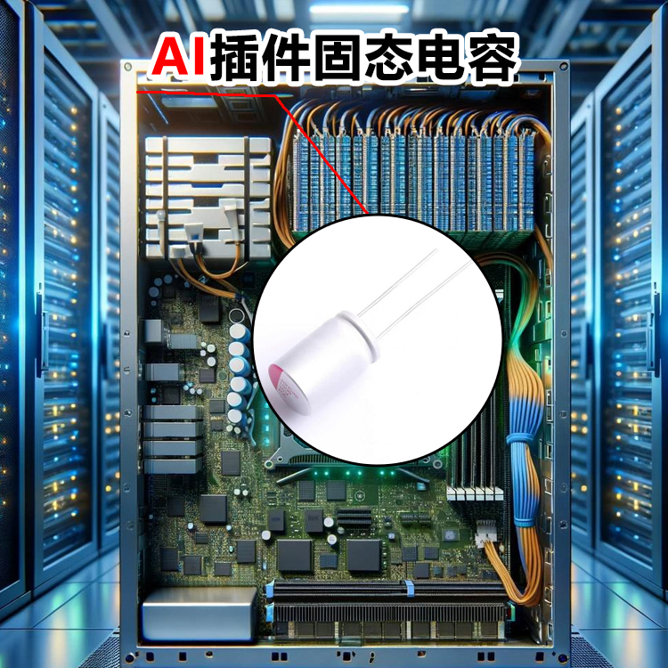 插件固态电容 16×25 50V 1000μF AI超低ESR固态电容