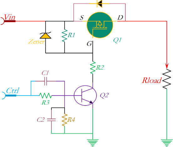 驱动三极管电路