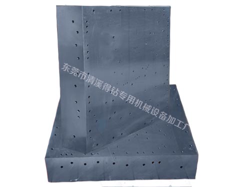 Processing mould with depth drill