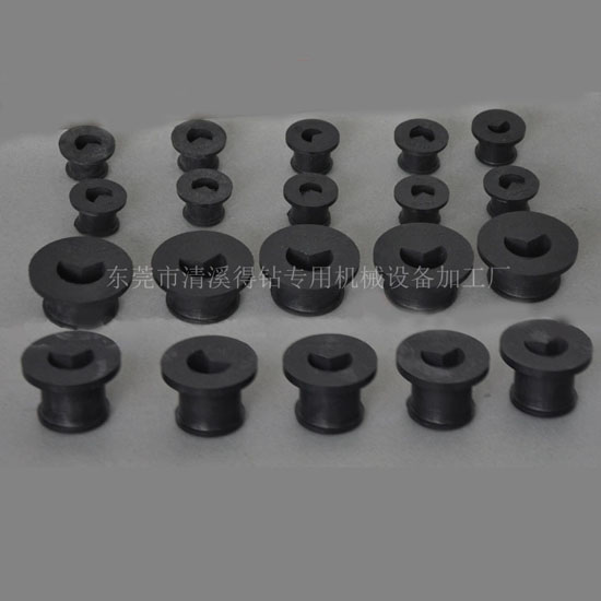 顶真深孔钻胶套