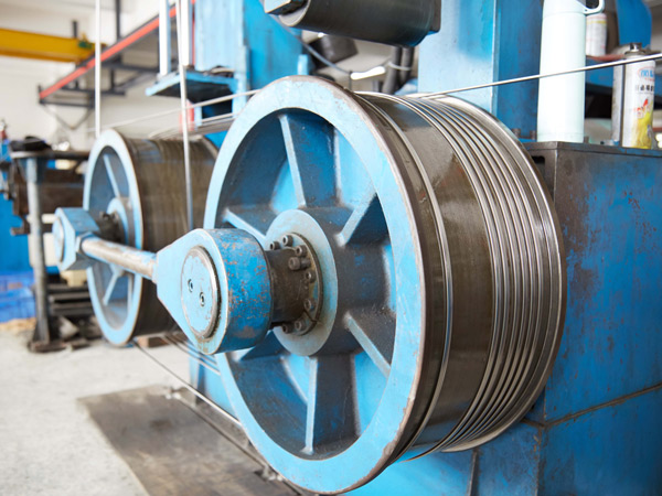 拉轧机型材排线中