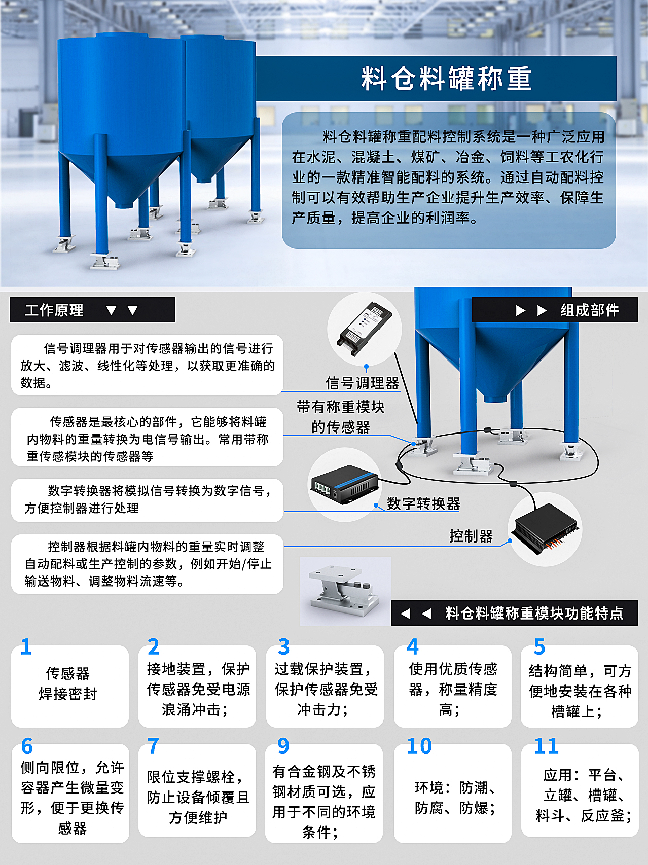 仓料罐解决方案