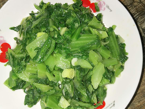 素炒青菜