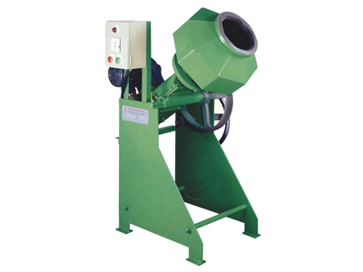 可倾斜滚桶研磨抛光机