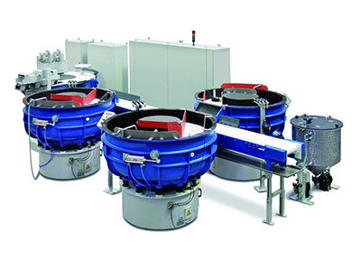 蓝色全自动振动研磨机