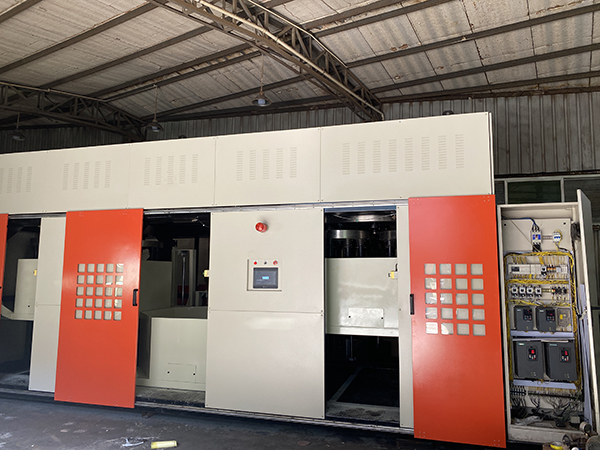 干式高速推拉溜光机