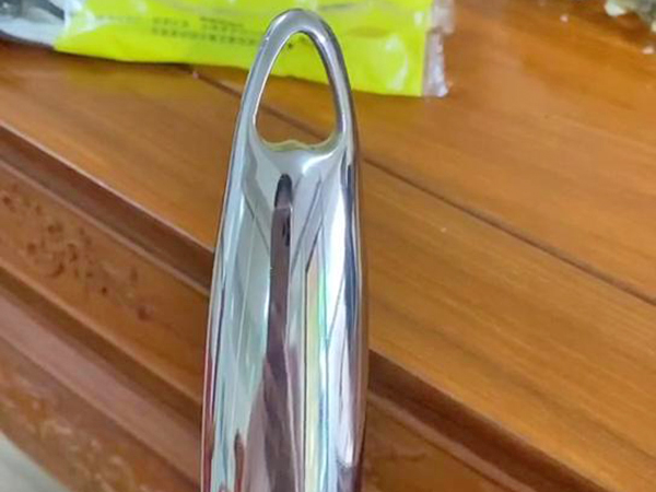 锅柄抛光后视频