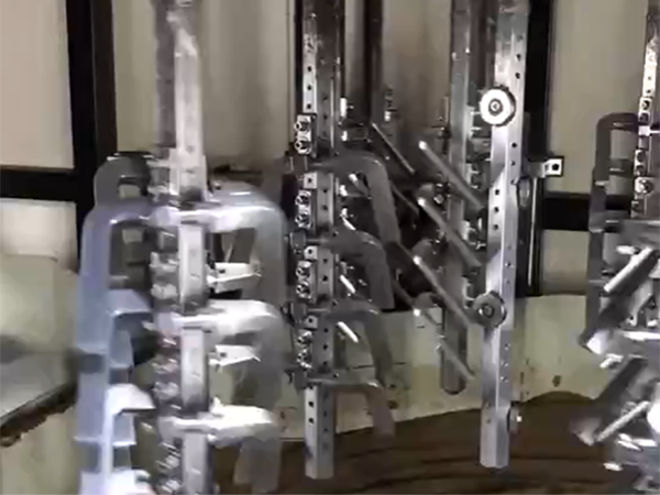 锌合金把手打样视频