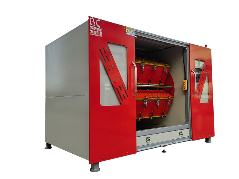 无夹具干式溜光机