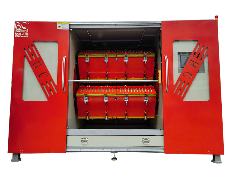 无夹具干式溜光机