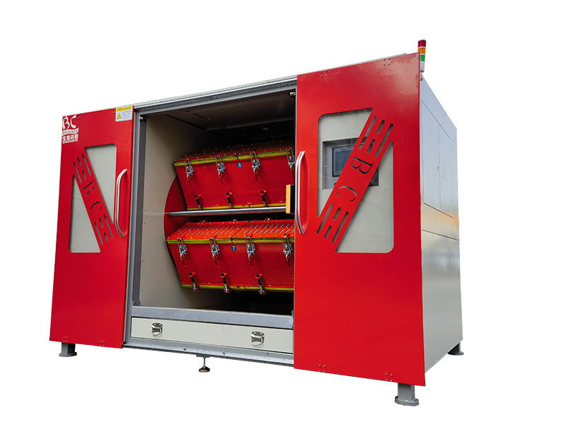 无夹具干式溜光机