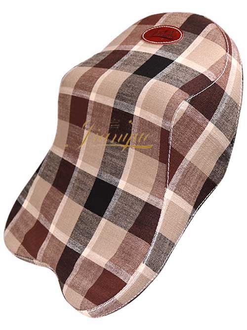 格子咖肩悦肩颈舒适枕