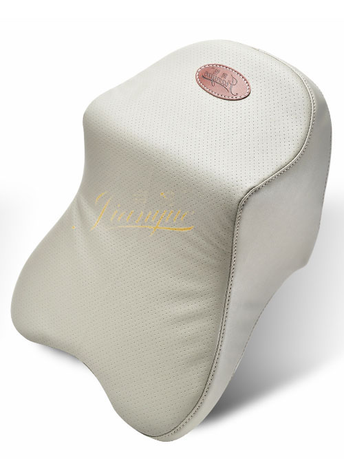 皮灰肩悦肩颈舒适枕