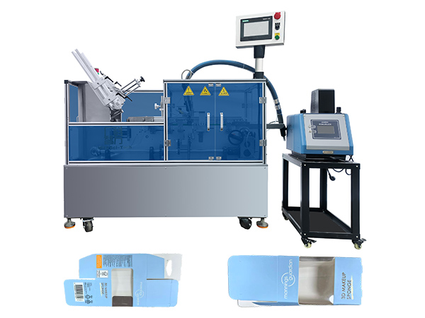 高速热熔胶封盒机