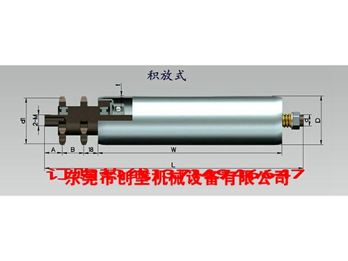 摩擦积放滚筒