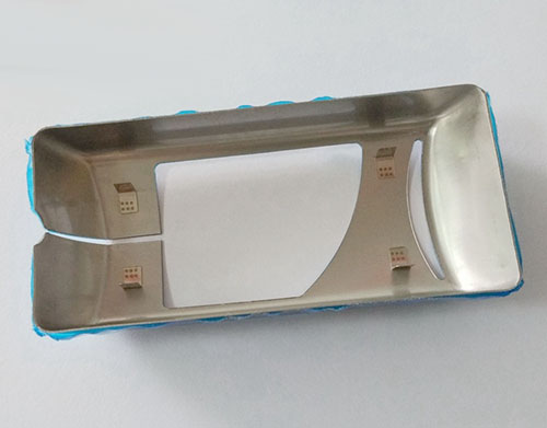 不锈钢外壳激光焊接样...